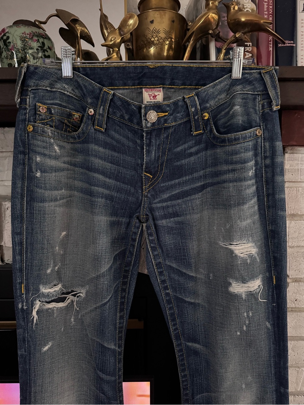True Religion CARRIE BELL BOTTOMS HOLY GRAIL 31 Y2K